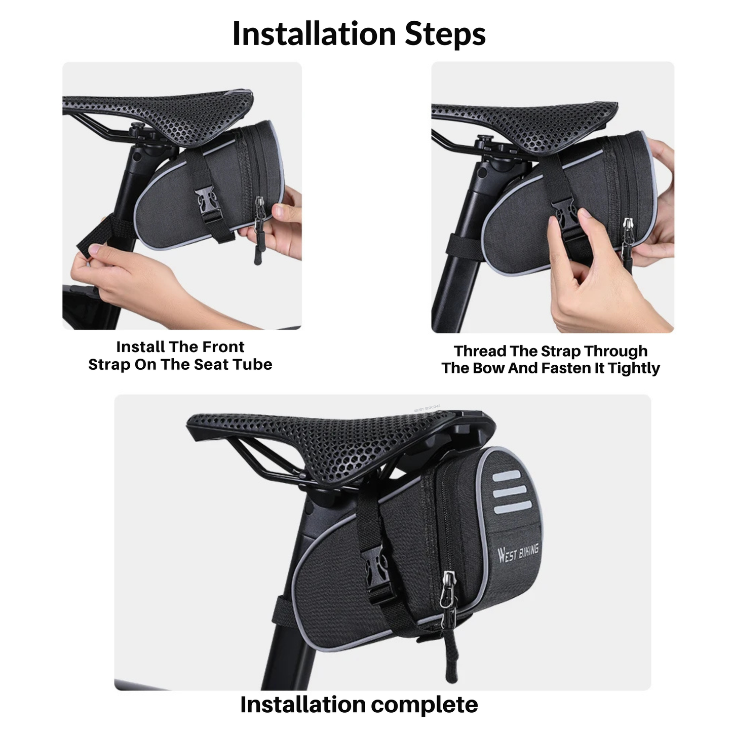 NEZIKE Bike Tail Bag <New>