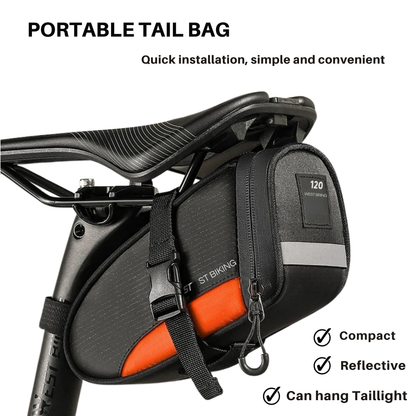NEZIKE Bike Tail Bag <New>